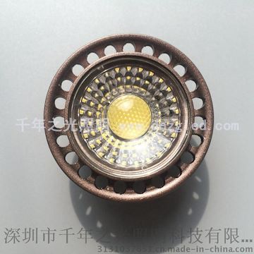 廠家直銷(xiāo) 白色/銀色/咖啡色/黑色 LED射燈 MR16 SD-3W